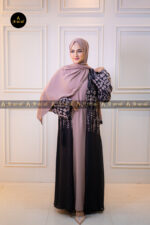 Hoorain Embroidery Abaya