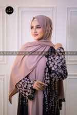 Hoorain Embroidery Abaya